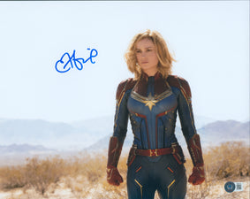 Brie Larson Signed "Captain Marvel" 11x14 Photo (Beckett)