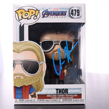 Chris Hemsworth Signed "Thor" #479 Avengers End Game Funko Pop! Vinyl Figure (Beckett)