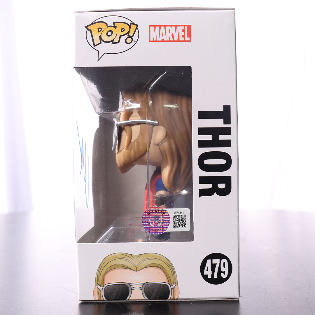 Chris Hemsworth Signed "Thor" #479 Avengers End Game Funko Pop! Vinyl Figure (Beckett)