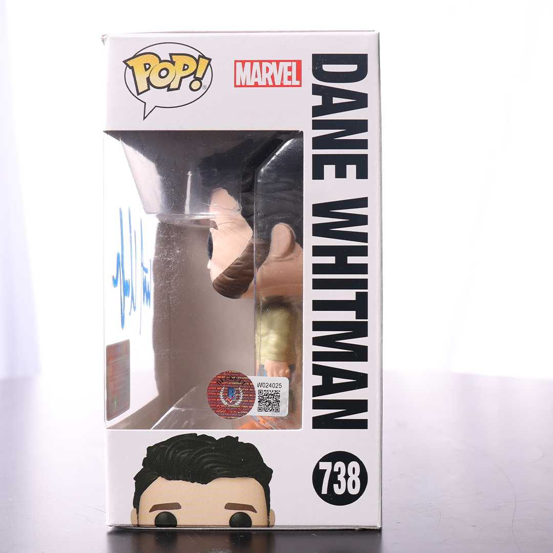 Kit Harington Signed "Dane Whitman" #738 Eternals Funko Pop! Vinyl Figure (Beckett)