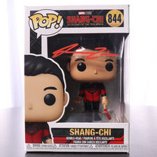 Simu Liu Signed "Shang-Chi" #844 Marvel Funko Pop! Vinyl Figure (Beckett)