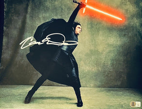 Adam Driver Signed "Kylo Ren" 11x14 Photo (Beckett)