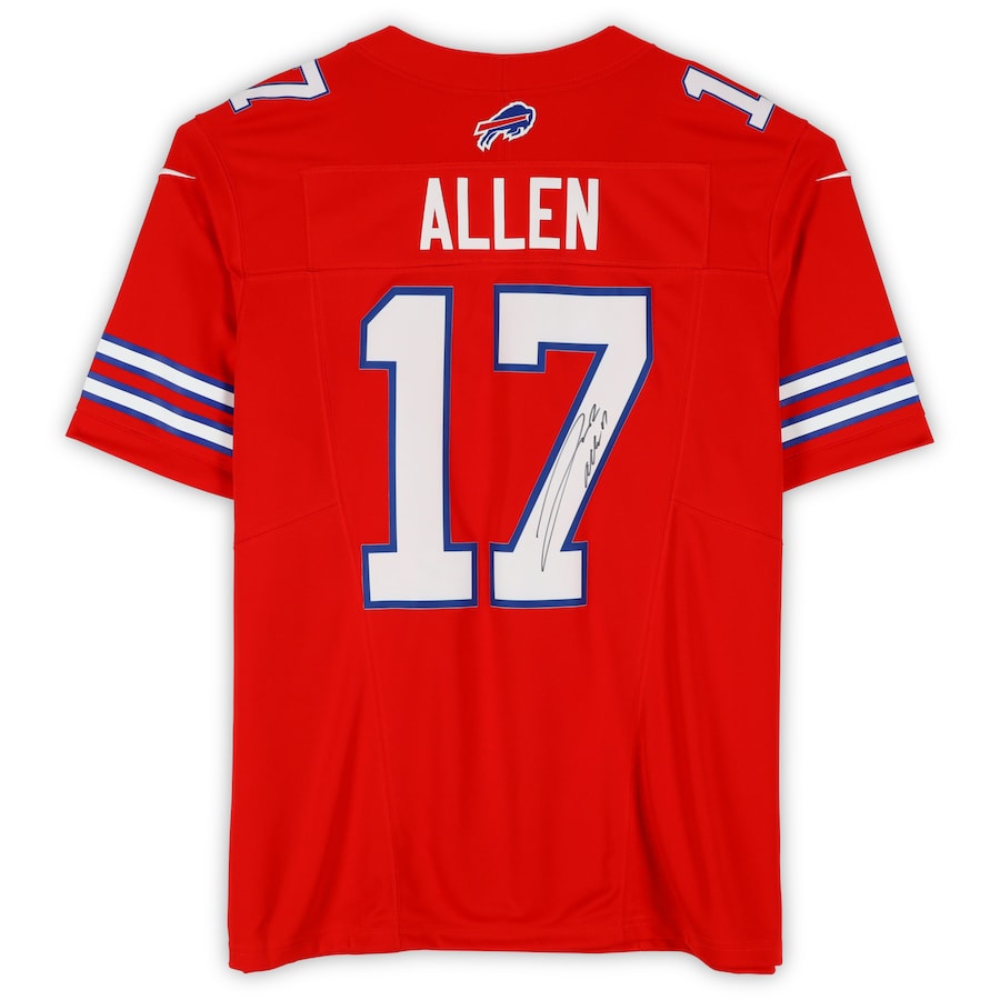 Josh Allen Signed Bills Nike Jersey (Beckett Authenticated)