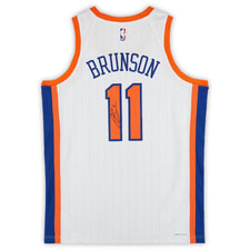 Jalen Brunson Signed Knicks Nike Authentic Jersey (Fanatics Authenticated)