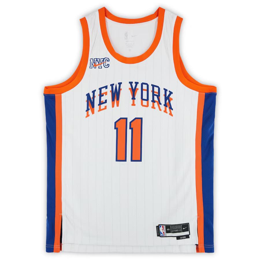 Jalen Brunson Signed Knicks Nike Authentic Jersey (Fanatics Authenticated)