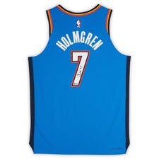 Chet Holmgren Signed Thunder Nike Authentic Jersey (Fanatics Authenticated)