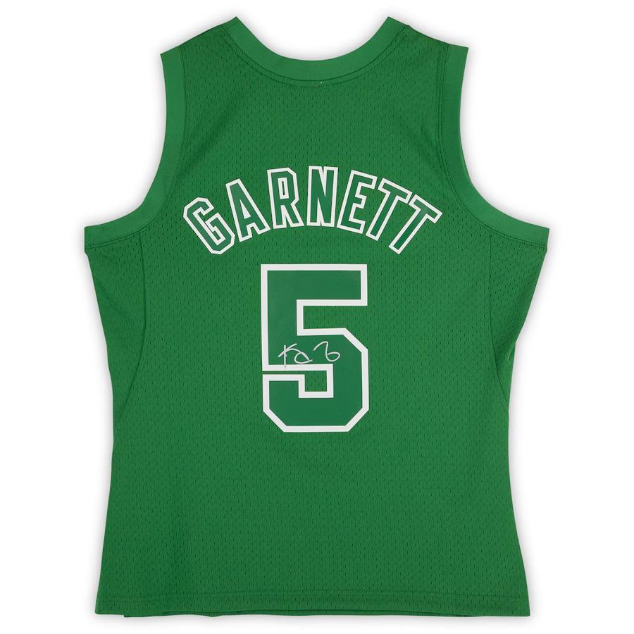 Kevin Garnett Signed Celtics Mitchell & Ness Authentic Jersey (Fanatics Authenticated)