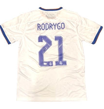 Rodrygo Signed Real Madrid Jersey (Beckett)