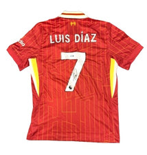 Luis Diaz Signed Liverpool Jersey (Beckett)