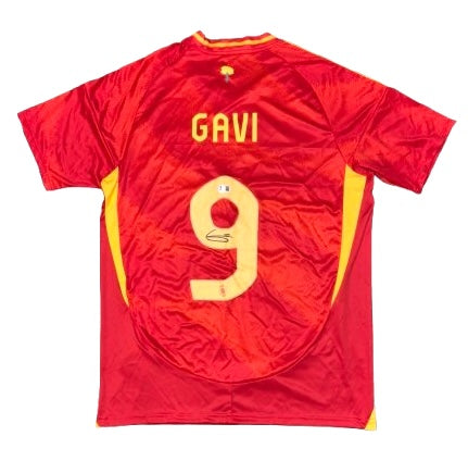 Gavi Signed Spain Jersey (Beckett)