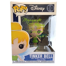 Margaret Kerry Signed "Disney" #10 Tinker Bell Funko Inscribed "Tinker Bell" (Beckett)
