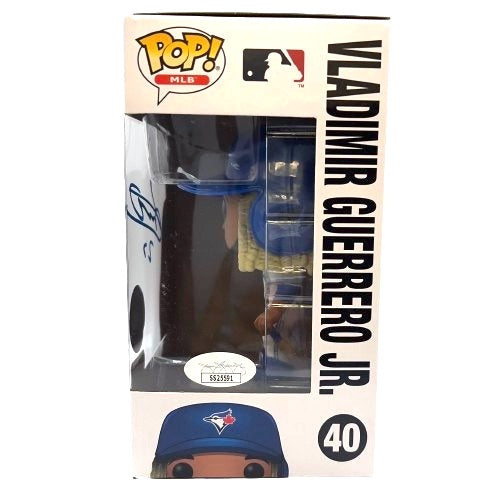 Vladimir Guerrero Jr. Signed Blue Jays #40 Funko Pop! Vinyl Figure (JSA)