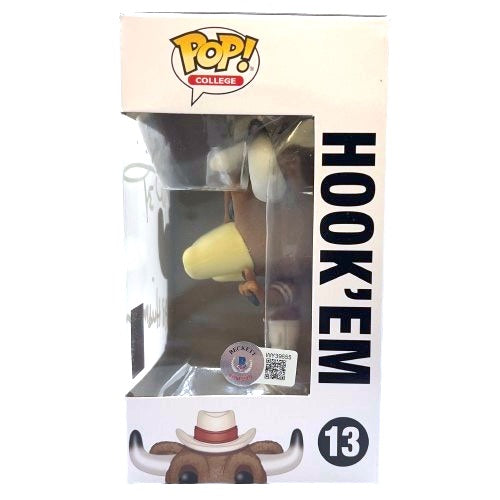 Ricky Williams Signed Texas Longhorns #13 Funko Pop! Vinyl Figure Inscribed "98 Heisman" (Beckett)