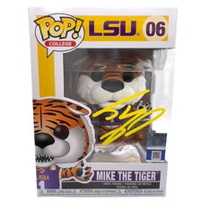 Shaquille O'Neal Signed LSU Tigers #06 Mike the Tiger Funko Pop! Vinyl Figure (Beckett)