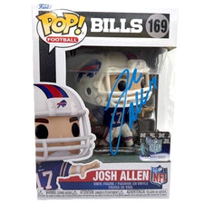 Josh Allen Signed Bills #169 Funko Pop! Vinyl Figure (Beckett)