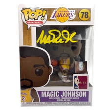 Magic Johnson Signed Lakers Funko POP! #78 (BAS Witness)
