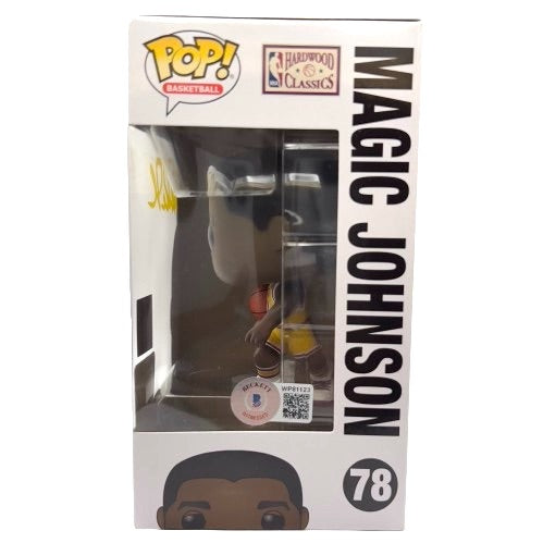Magic Johnson Signed Lakers Funko POP! #78 (BAS Witness)