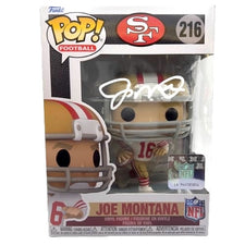 Joe Montana Signed 49ers #216 Funko Pop! Vinyl Figure (Fanatics)