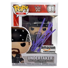 The Undertaker Signed "WWE" #81 Funko Pop! Vinyl Figure (Beckett)