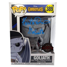 Keith David Signed "Gargoyles" #389 Goliath Special Edition Funko Pop! Vinyl Figure Inscribed "Goliath" (Beckett)