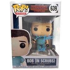 Sean Astin Signed "Stranger Things" #643 Vampire Bob Funko Pop Vinyl Figure (Beckett)