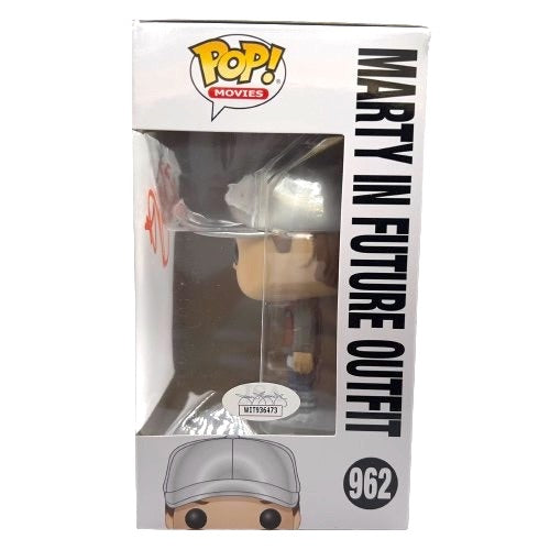 Michael J. Fox Signed "Back to the Future" #962 Marty in Future Outfit Funko Pop! Vinyl Figure (JSA)