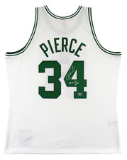 Paul Pierce Signed Celtics Mitchell & Ness Authentic Jersey Inscribed "08 Finals MVP" (Fanatics Authenticated)