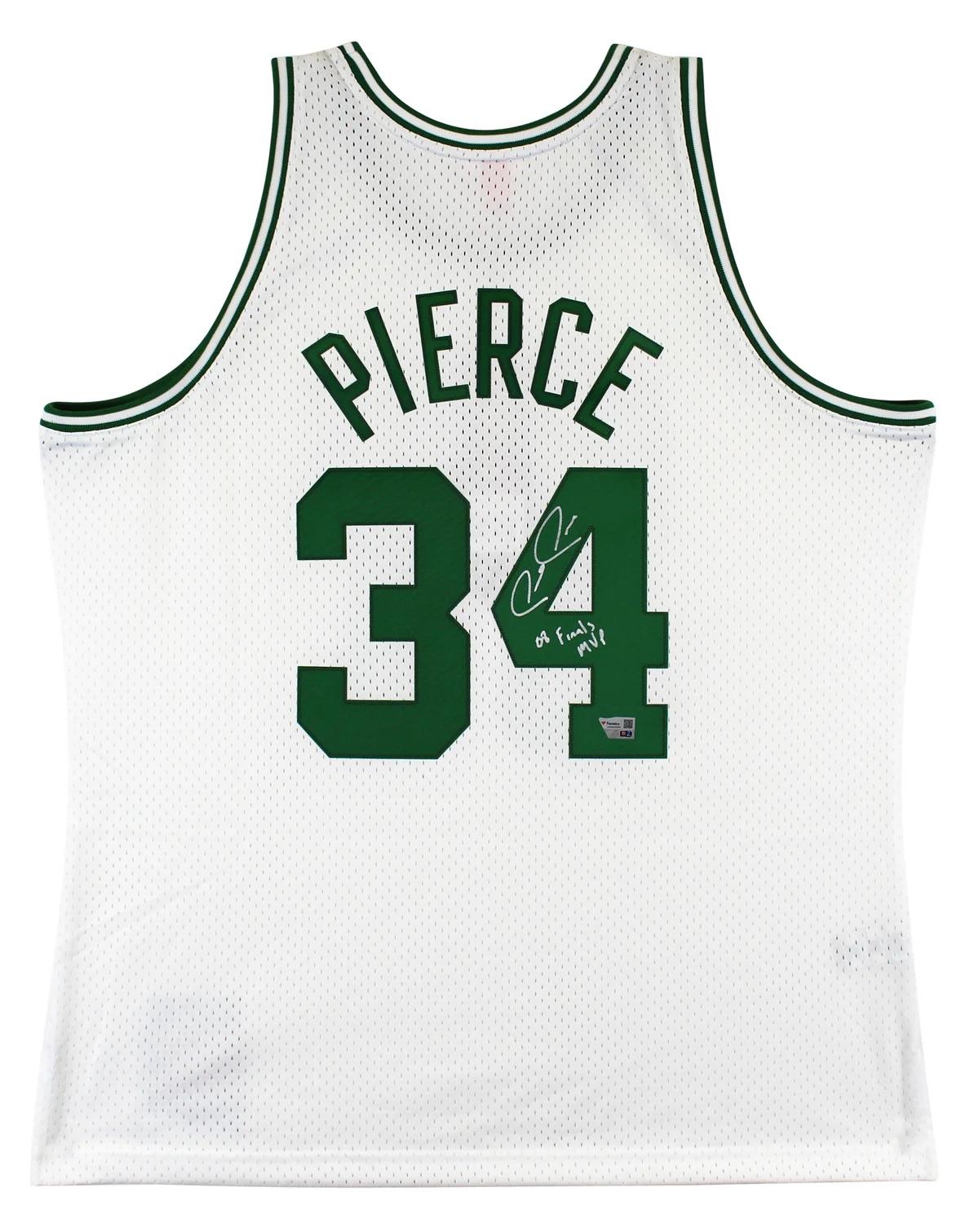 Paul Pierce Signed Celtics Mitchell & Ness Authentic Jersey Inscribed "08 Finals MVP" (Fanatics Authenticated)
