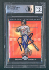 Albert Pujols Signed 2002 Upper Deck Breakout Performers #BP2 (BGS | Autograph Grade 10)
