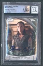Daisy Ridley Signed 2020 Women of Star Wars #66 (BGS | Autograph Grade 10)
