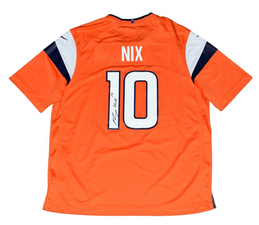 Bo Nix Signed Broncos Nike Jersey (Beckett Authenticated)