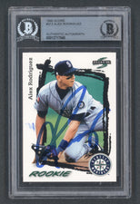 Alex Rodriguez Signed 1995 Score #312 (BGS)