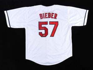 Shane Bieber Signed Jersey (Beckett)
