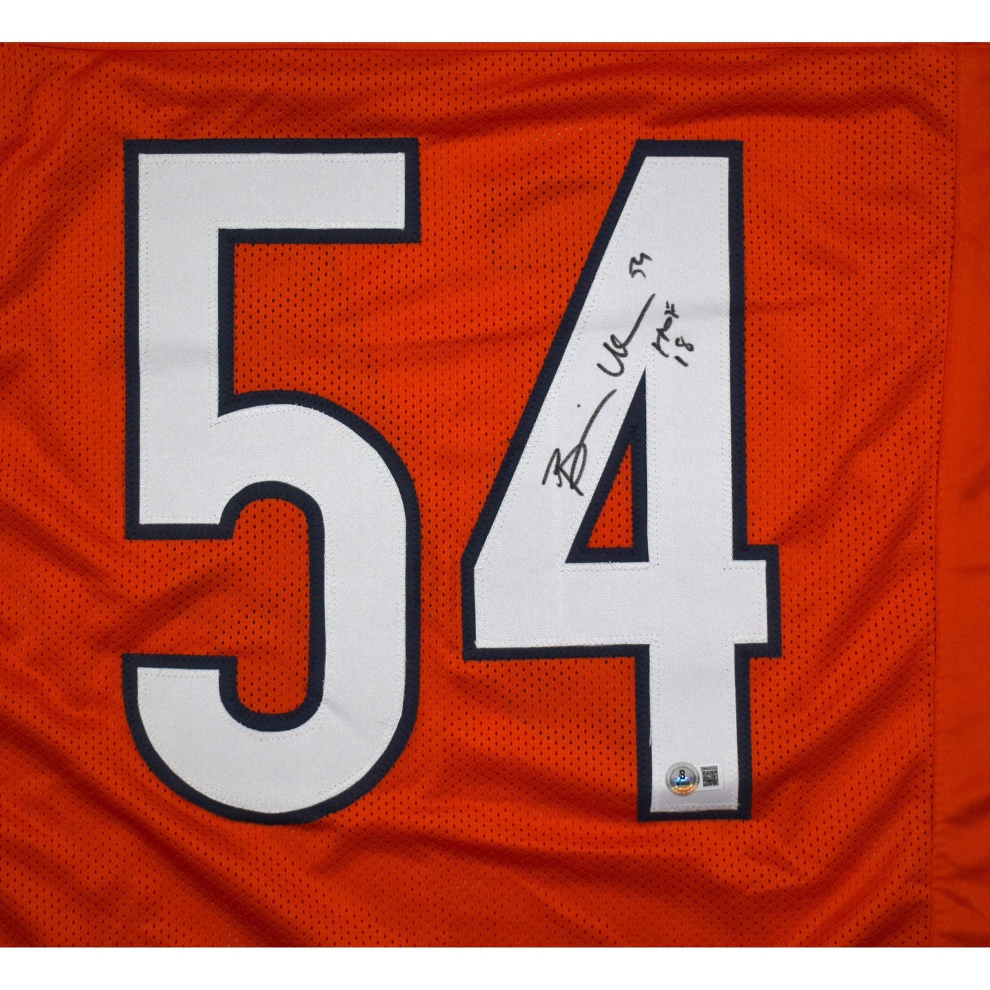 Brian Urlacher Signed Jersey (Beckett)
