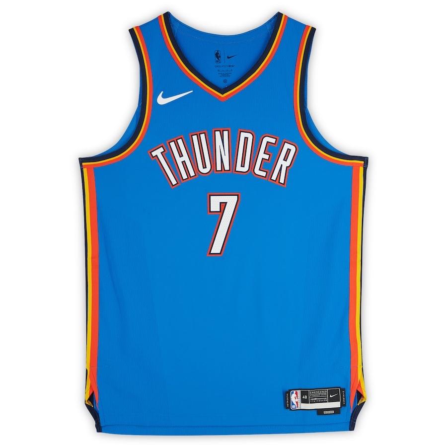 Chet Holmgren Signed Thunder Nike Authentic Jersey (Fanatics Authenticated)