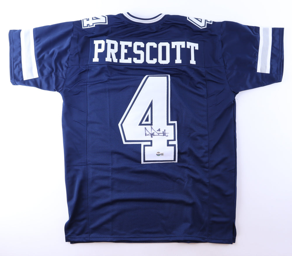 Dak Prescott Signed Jersey (Beckett)