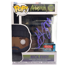 Samuel L Jackson Signed "Nick Fury" #1115 Secret Invasion Funko Pop! Vinyl Figure (Beckett)