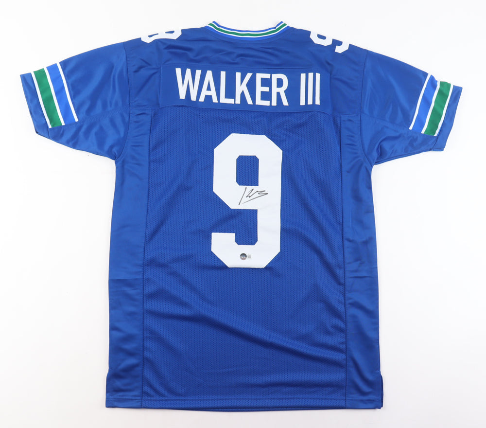 Kenneth Walker III Signed Jersey (Beckett)