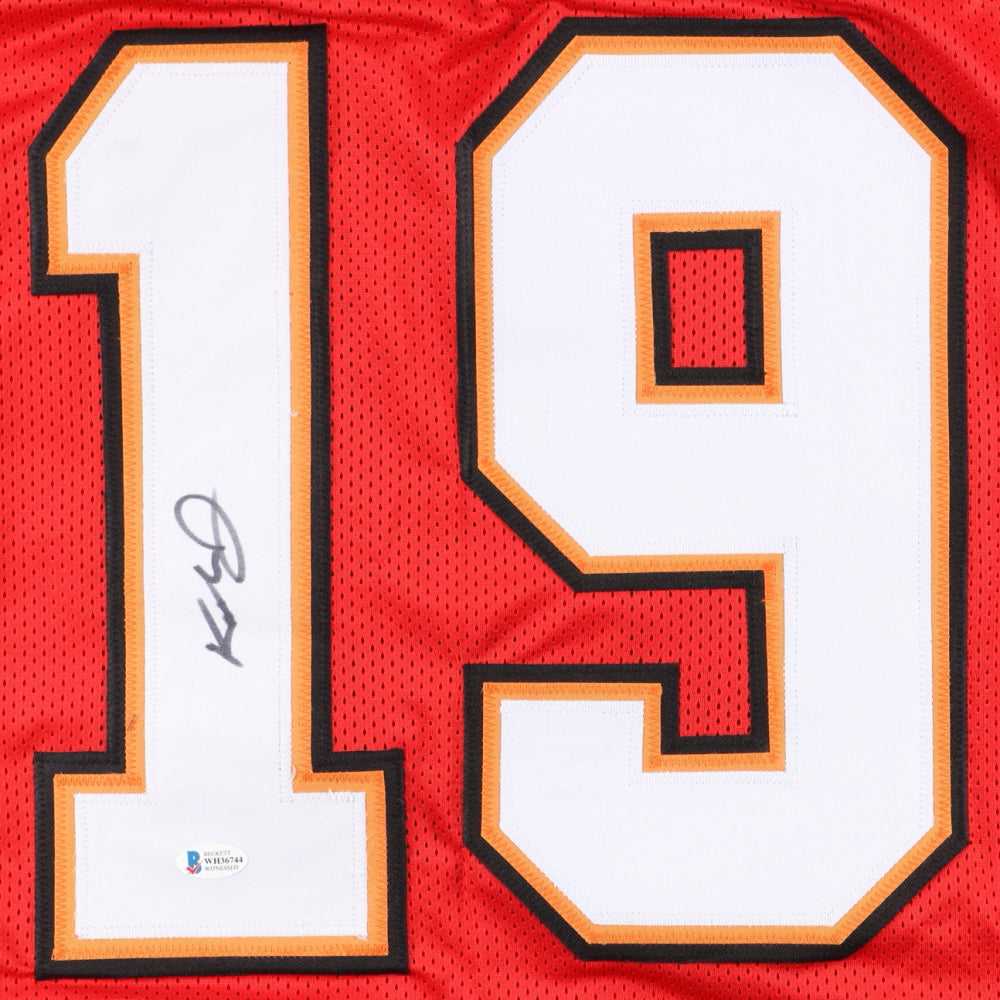 Keyshawn Johnson Signed Jersey (Beckett)