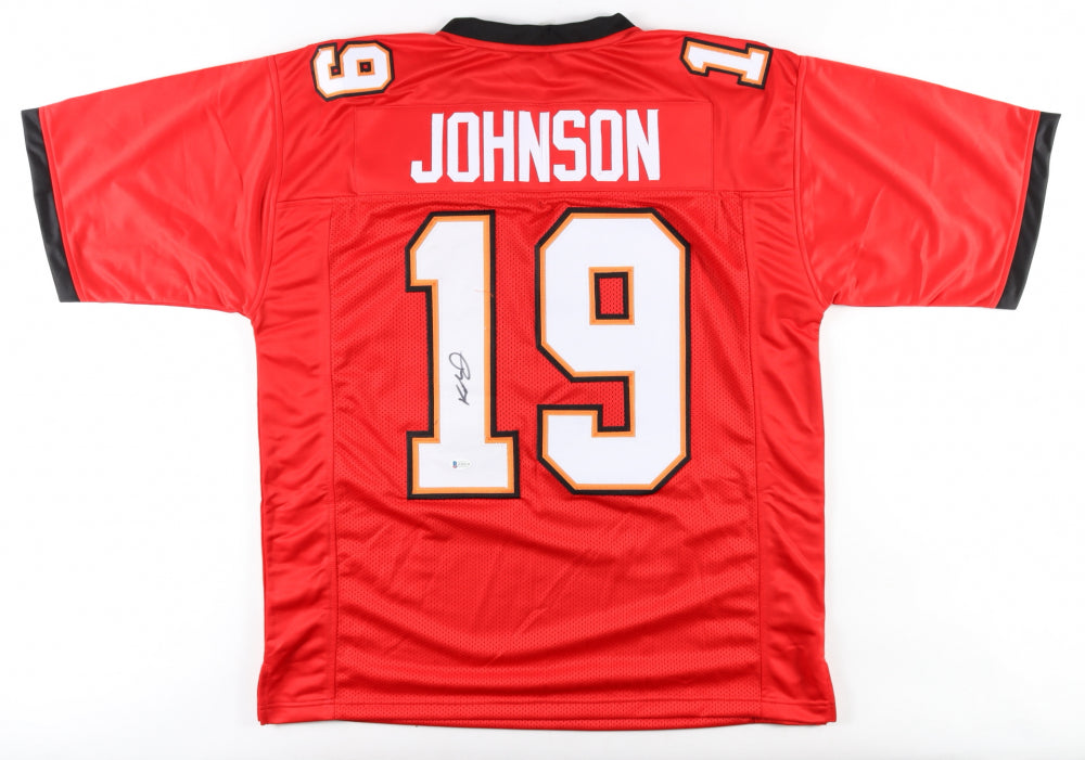 Keyshawn Johnson Signed Jersey (Beckett)