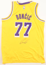 Luka Doncic Signed Lakers Authentic Nike Dri-Fit Jersey (Beckett)