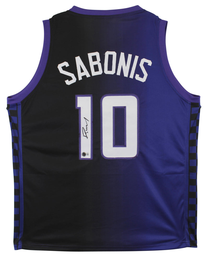 Domantas Sabonis Signed Jersey (Beckett)