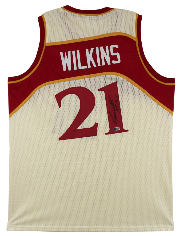 Dominique Wilkins Signed Jersey (Beckett)