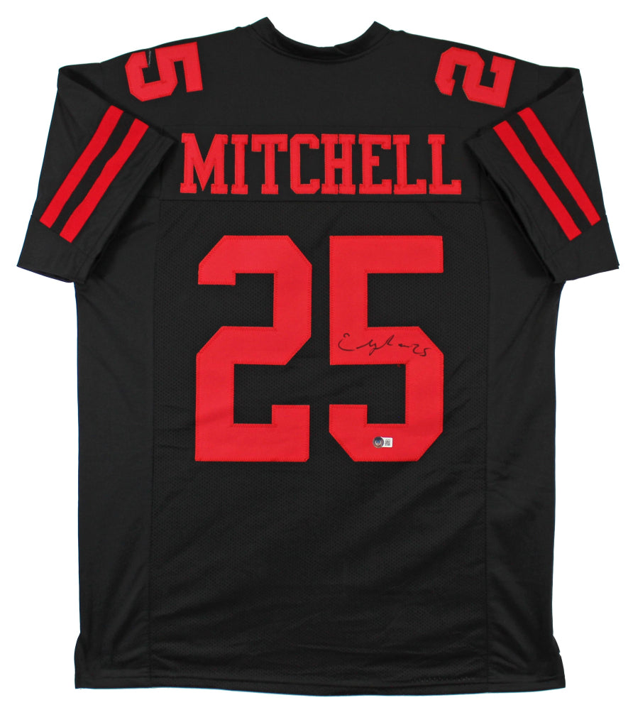 Elijah Mitchell Signed Jersey (Beckett)