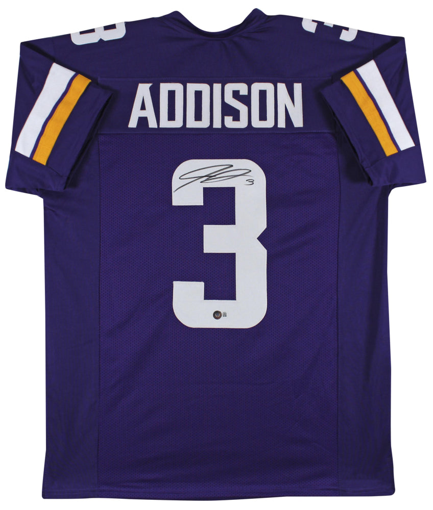Jordan Addison Signed Jersey (Beckett)