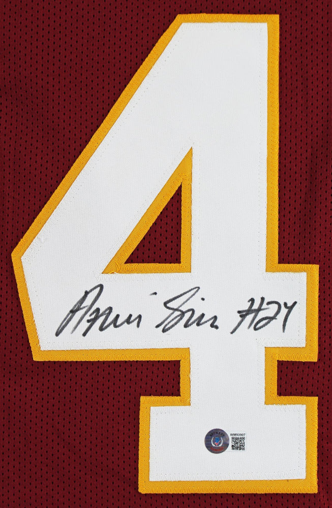Antonio Gibson Signed Jersey (Beckett)