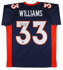 Javonte Williams Signed Jersey (Beckett)