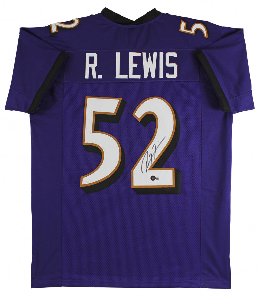 Ray Lewis Signed Jersey (Beckett)