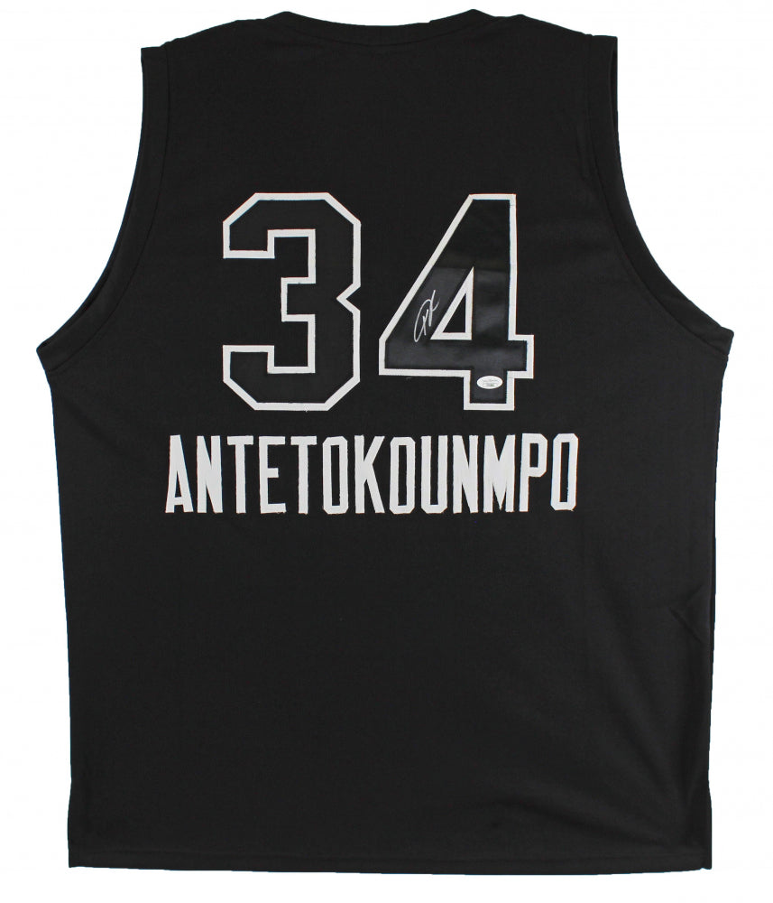 Giannis Antetokounmpo Signed Jersey (JSA)