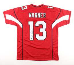 Kurt Warner Signed Jersey (Beckett)